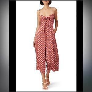 Haney- Printed Bea Jumpsuit. Size 6